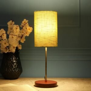 Elegant Table Lamp Suitable For Bedroom Office And Living Room, Pack Of 1(Complete Set)