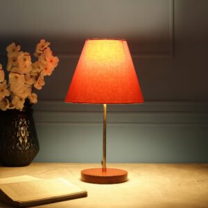Elegant Table Lamp Suitable For Bedroom Office And Living Room, Pack Of 1(Complete Set)