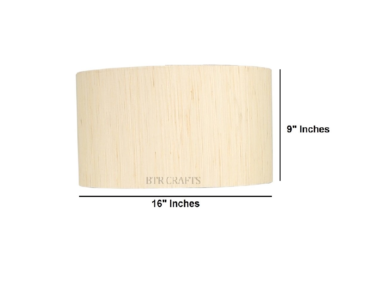 16 Inches Drum Lamp Shade, Suitable For Table and Floor Lamp(Cream Texture) - Image 3