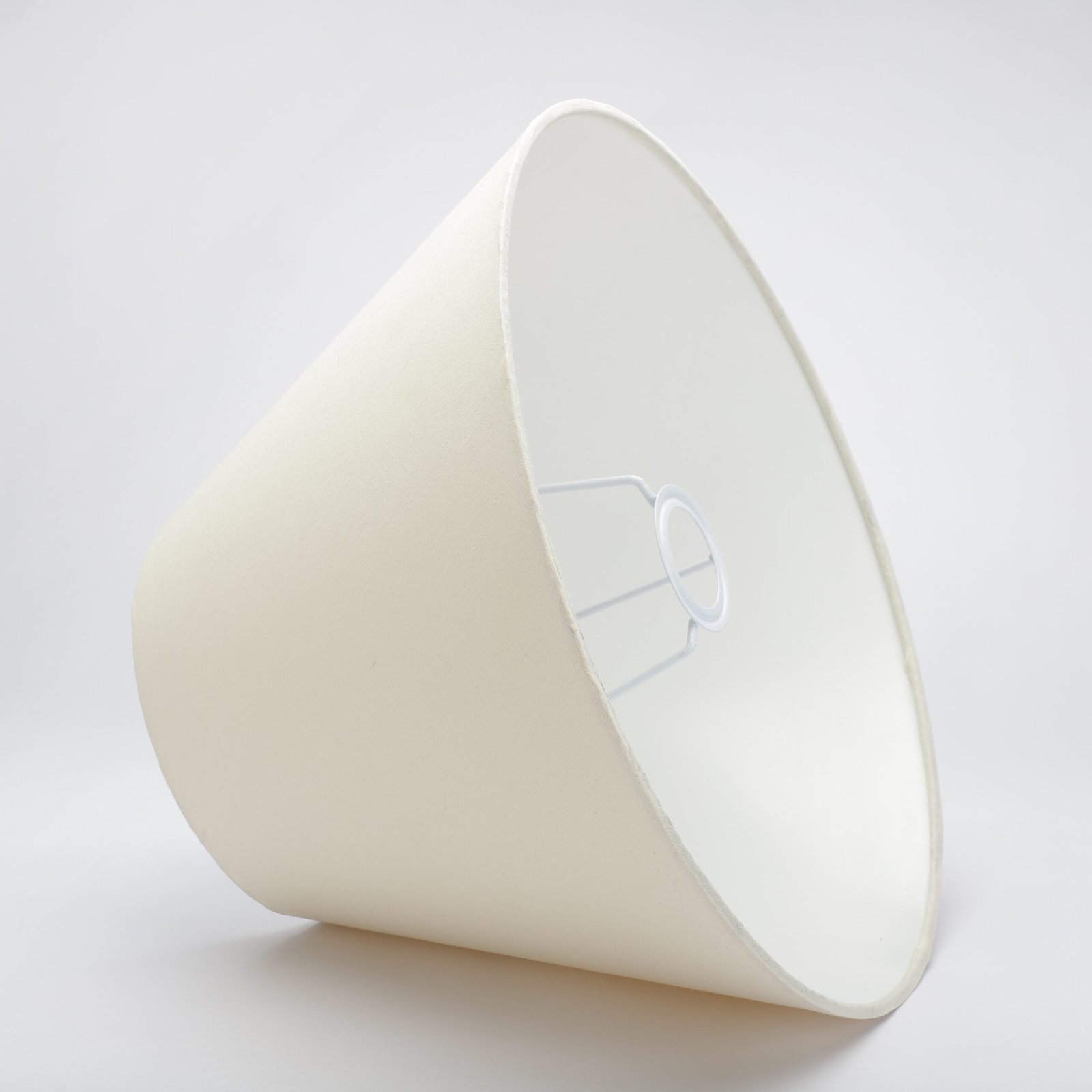 14 Inches Conical Lamp Shade, Suitable For Table and Floor Lamp(Cream) - Image 4