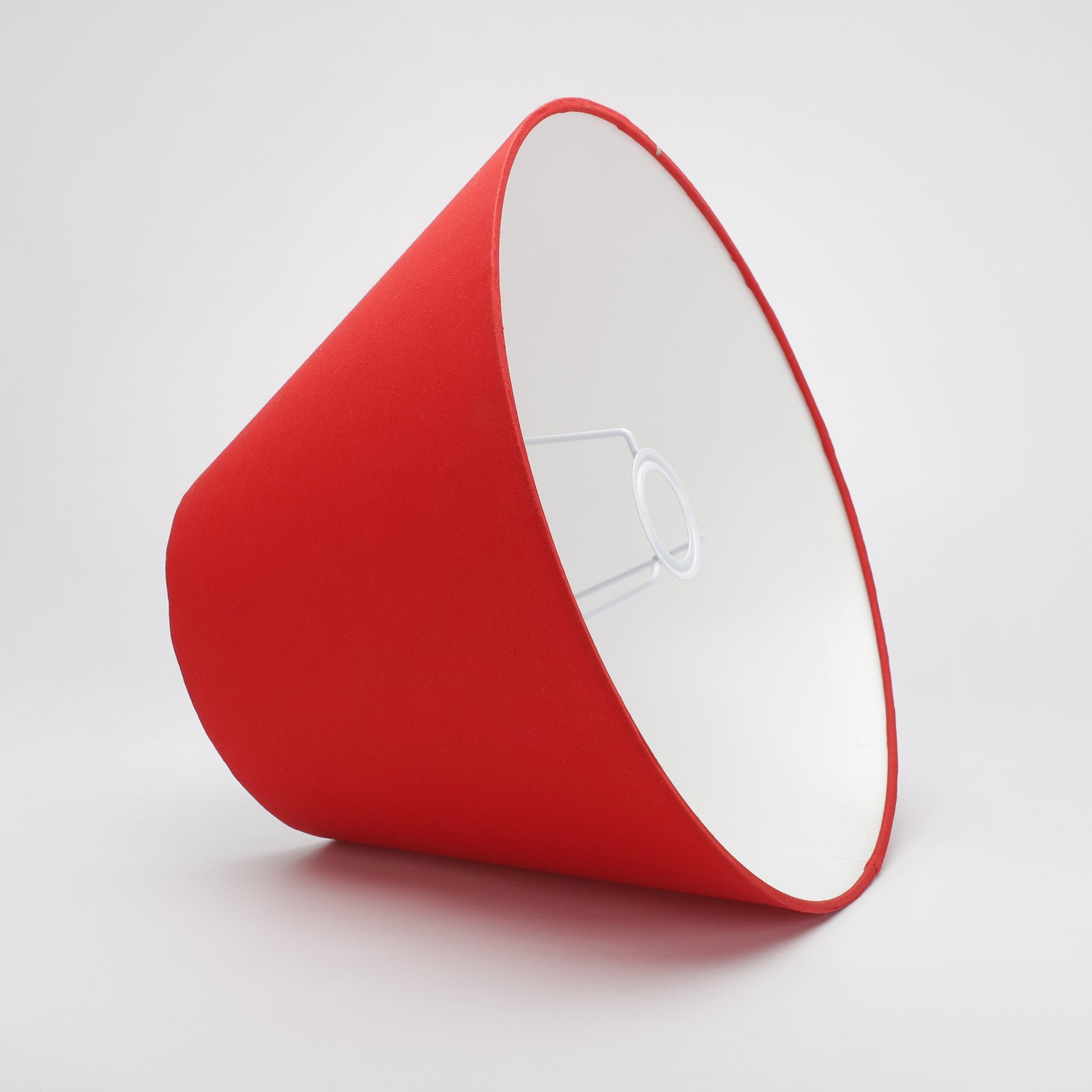 14 Inches Conical Lamp Shade, Suitable For Table and Floor Lamp(Red) - Image 4