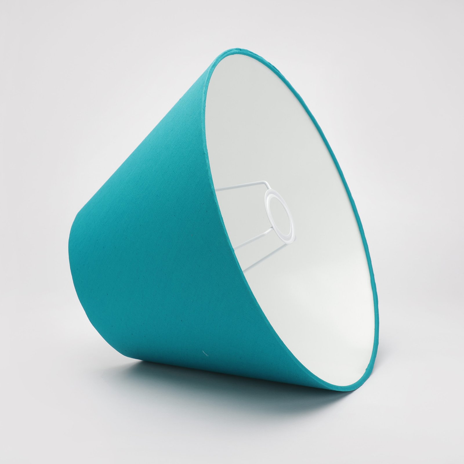 14 Inches Conical Lamp Shade, Suitable For Table and Floor Lamp(Teal) - Image 4