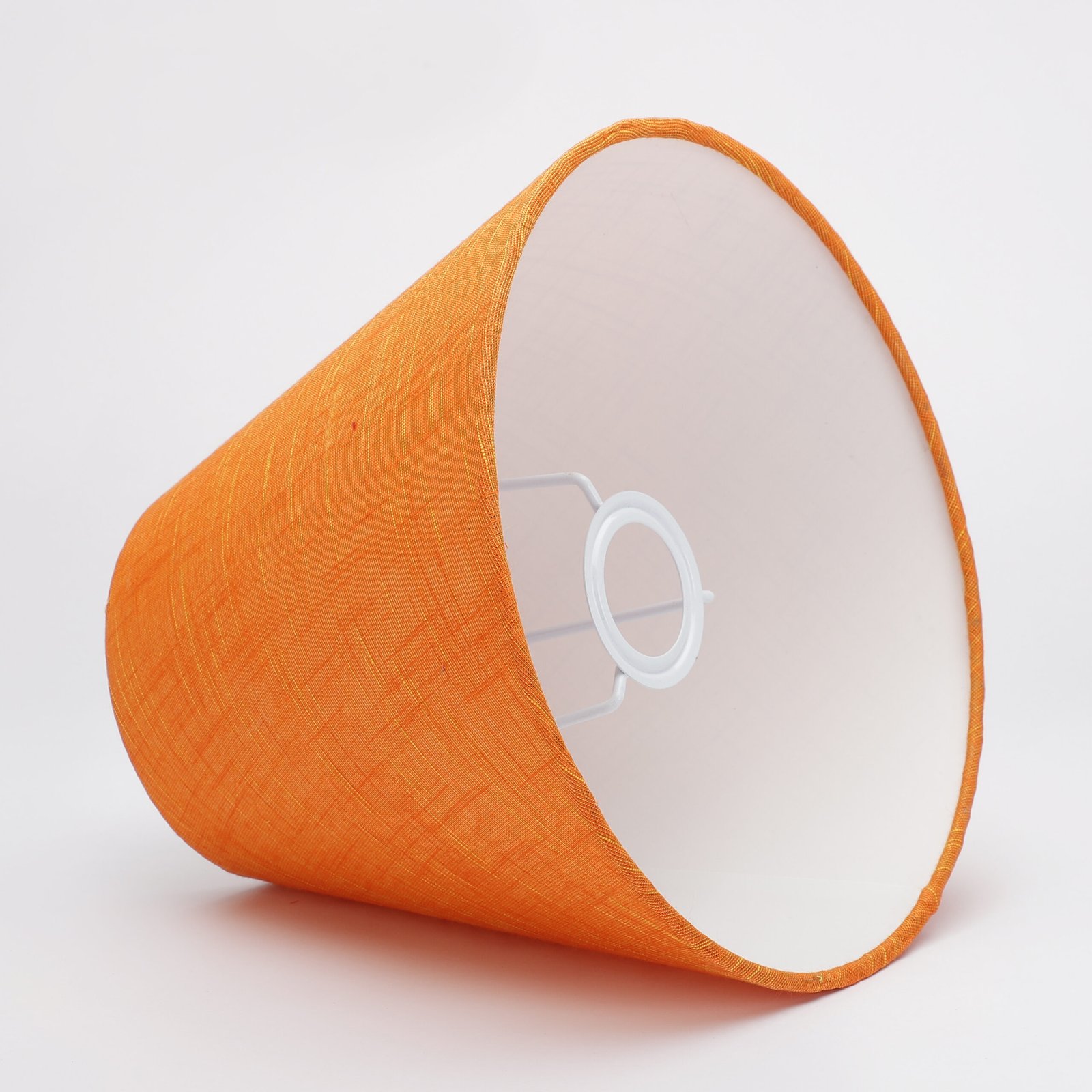 10 Inches Conical Lamp Shade, Suitable For Table and Floor Lamp(Orange Texture) - Image 4