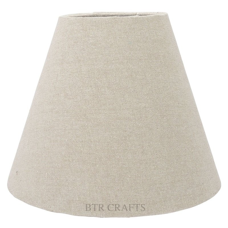 10 Inches Conical Lamp Shade, Suitable For Table and Floor Lamp(Beige) - Image 5