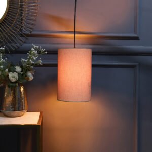 Unique Pendant/Hanging Ceiling Light Fixture for Bedroom, Kitchen, Living Room, Dining Table, Lobby, Kitchen, Black Canopy