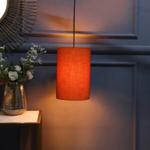 Unique Pendant/Hanging Ceiling Light Fixture for Bedroom, Kitchen, Living Room, Dining Table, Lobby, Kitchen, Black Canopy