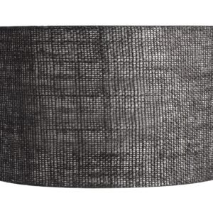16 Inches Drum Lamp Shade, Suitable For Table and Floor Lamp(Black Jute)
